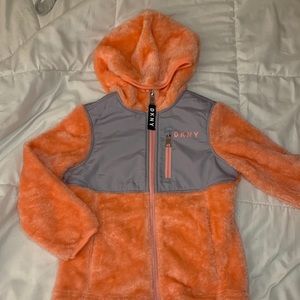 Dkny fauxfurr toddler sweater